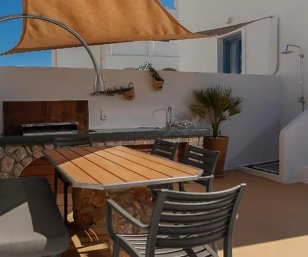 别墅 The Z Private Villa, Santorini 莫诺利索斯