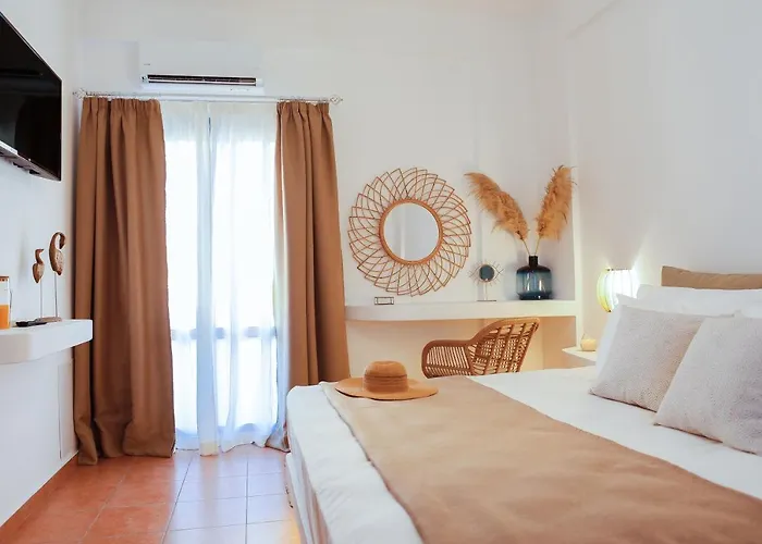 ヴィラ The Z Private Villa, Santorini モノリソス